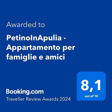 Petinoinapulia - Appartamento Per Famiglie E Amici Барі Екстер'єр фото